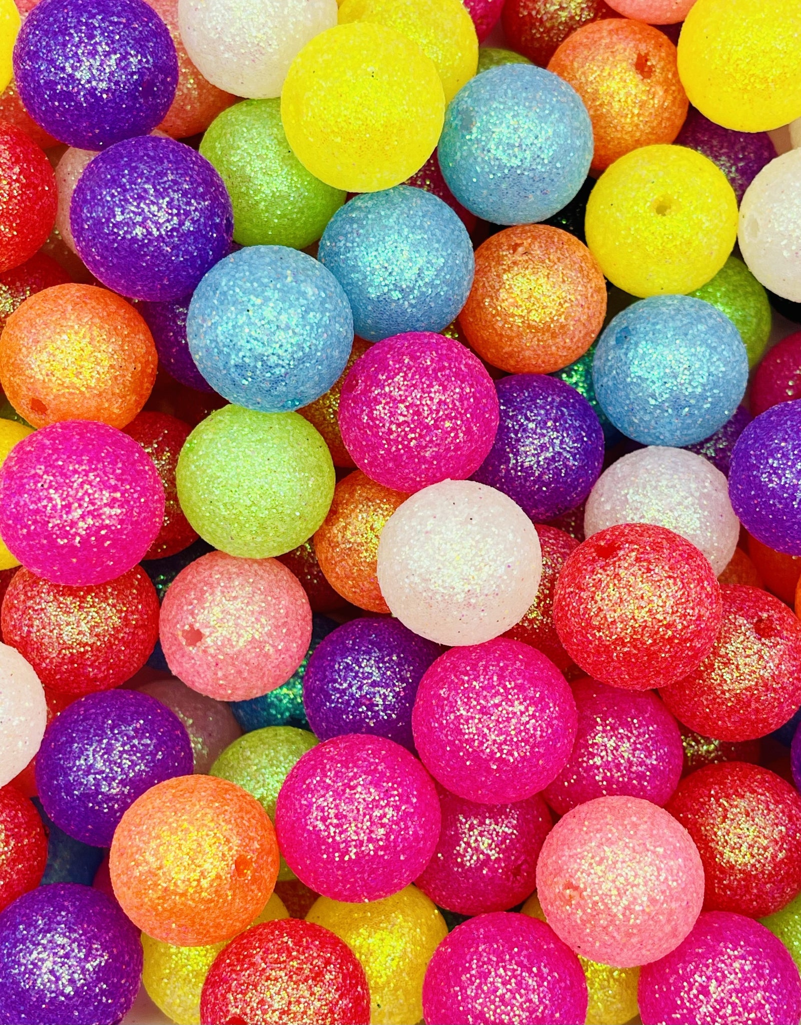 Glitter Blast Vibrant Bead Mix