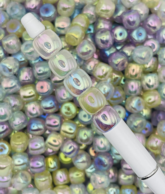 AB Pastel Glow-in-the-Dark Beads