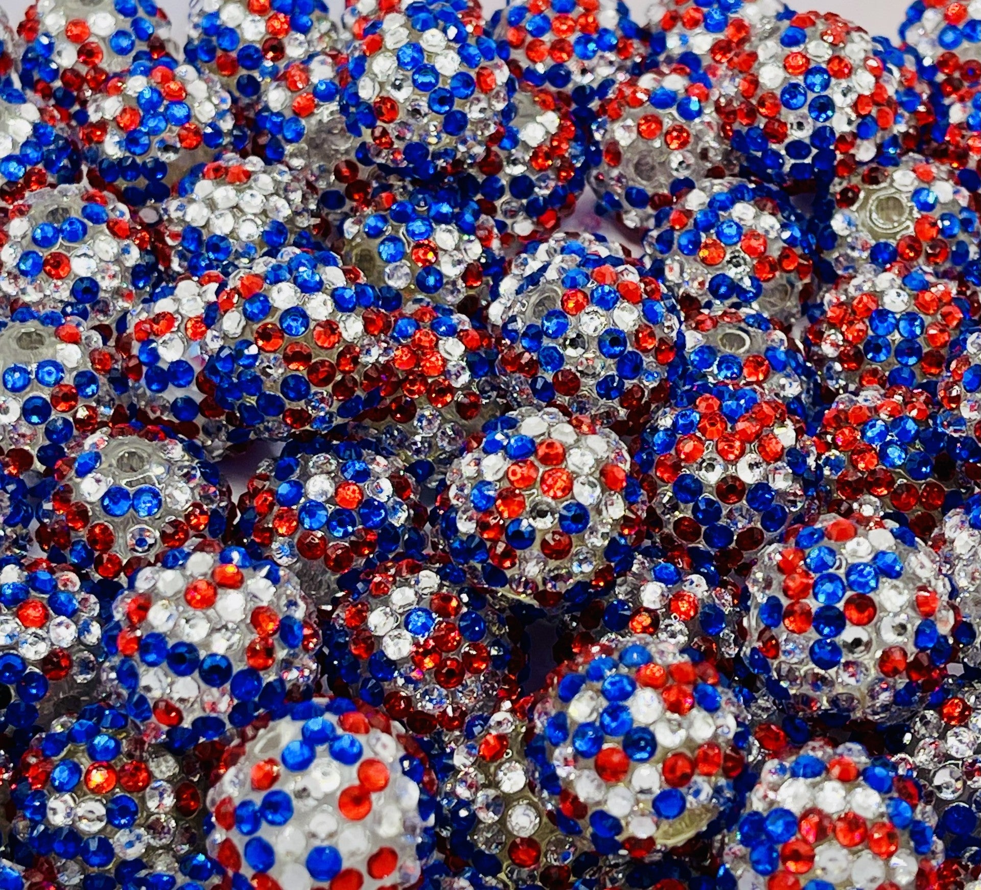 Red, White & Blue Rhinestones