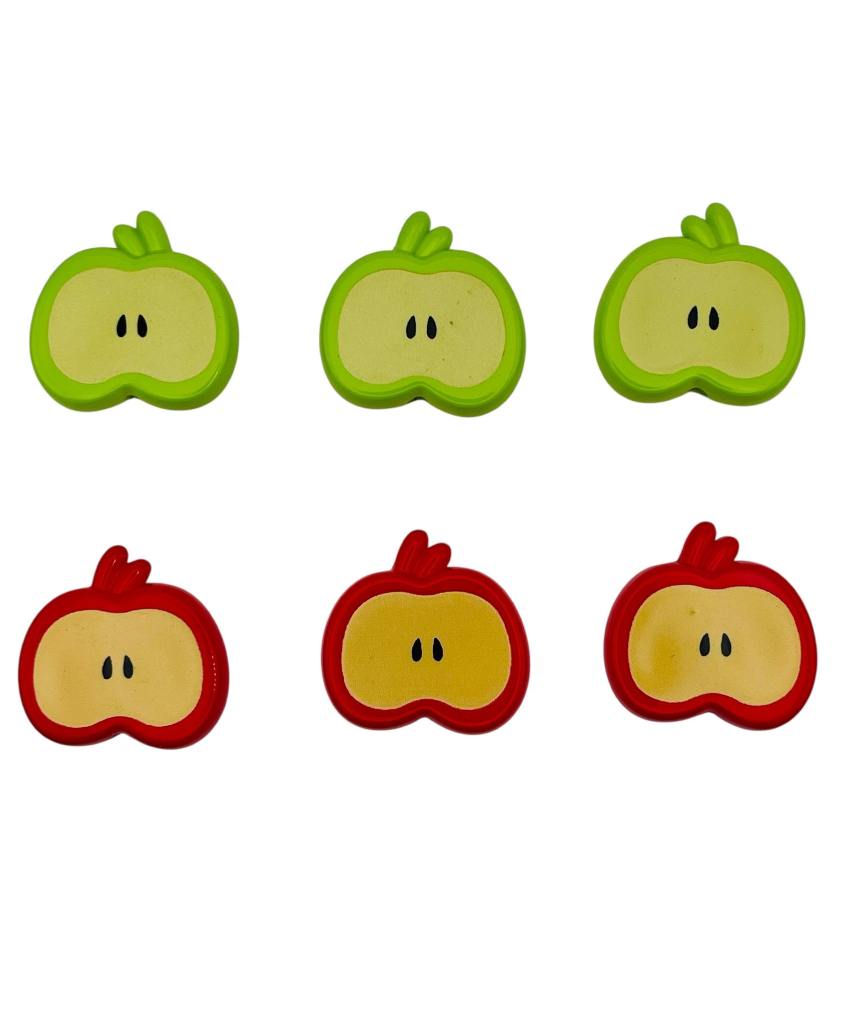 Juicy Apple Slice Beads