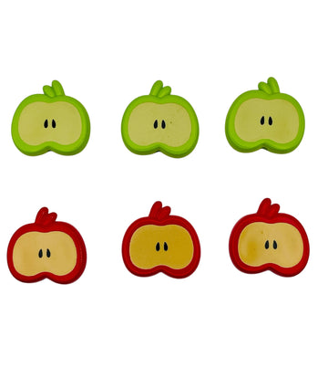 Juicy Apple Slice Beads
