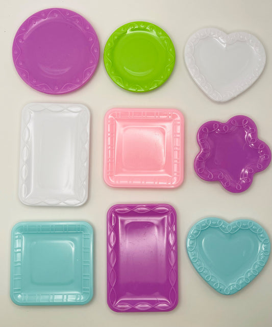 Super Cute Large Food Plates – Serving Plates for Mini Food