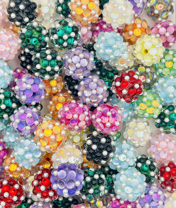 Bubble Pearl Cluster Beads