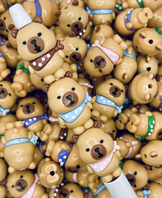 Capybara Bandana Beads