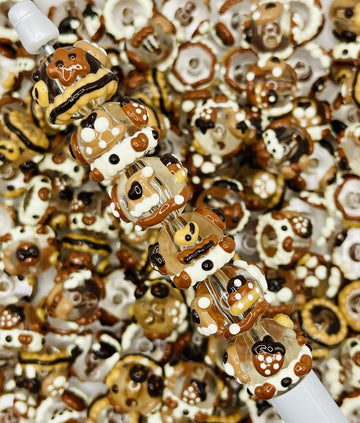 Bakery Bite Hand-Painted Beads