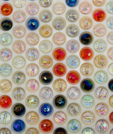 Shiny AB disco ball beads