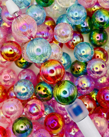 Rainbow Bubble Beads