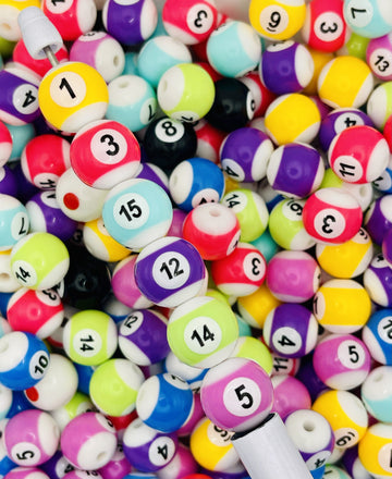 Colorful Numbered Beads