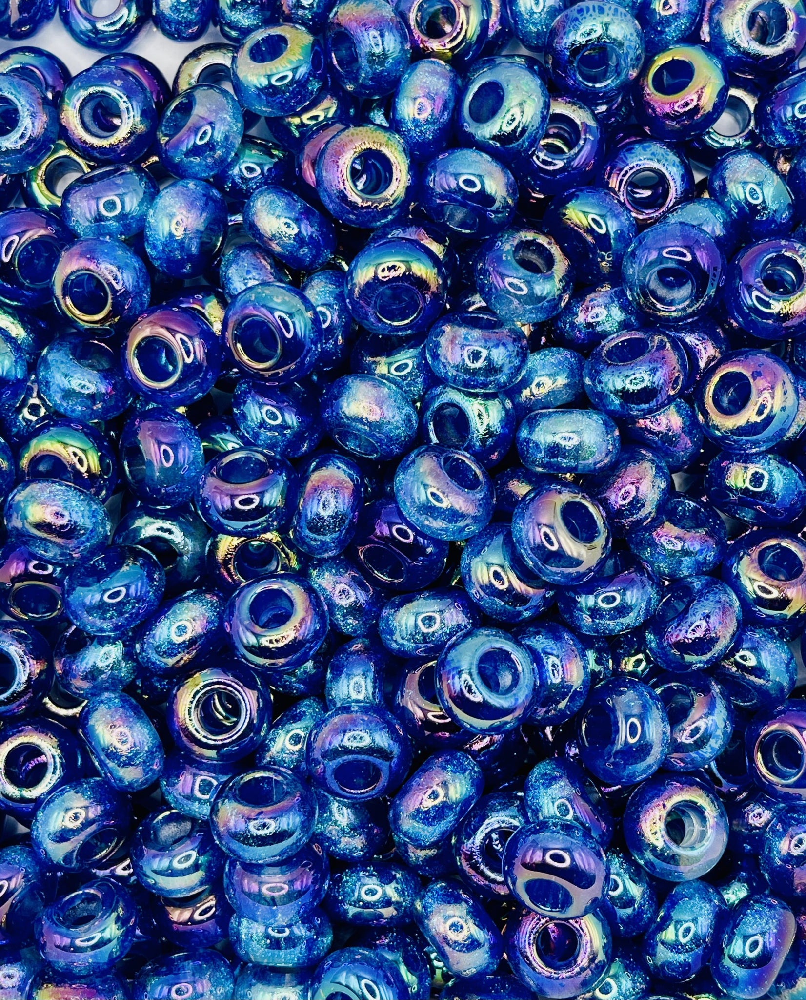 Midnight Sparkle Spacer Beads!