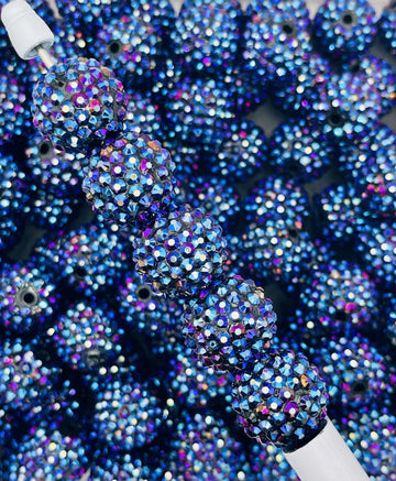 Midnight Galaxy Rhinestone Beads!