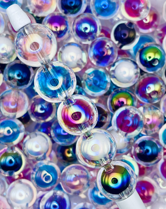 Double-Wall Iridescent Beads