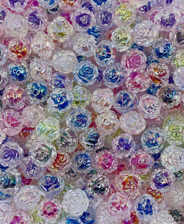 Double Wall Rose Beads