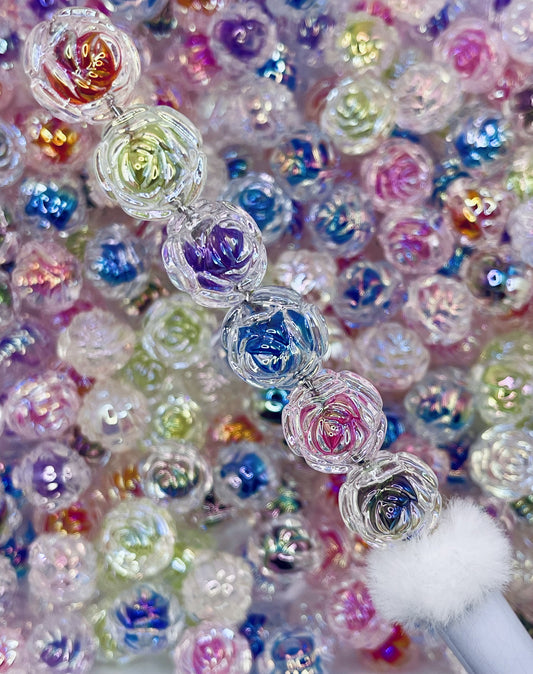 Double Wall Rose Beads