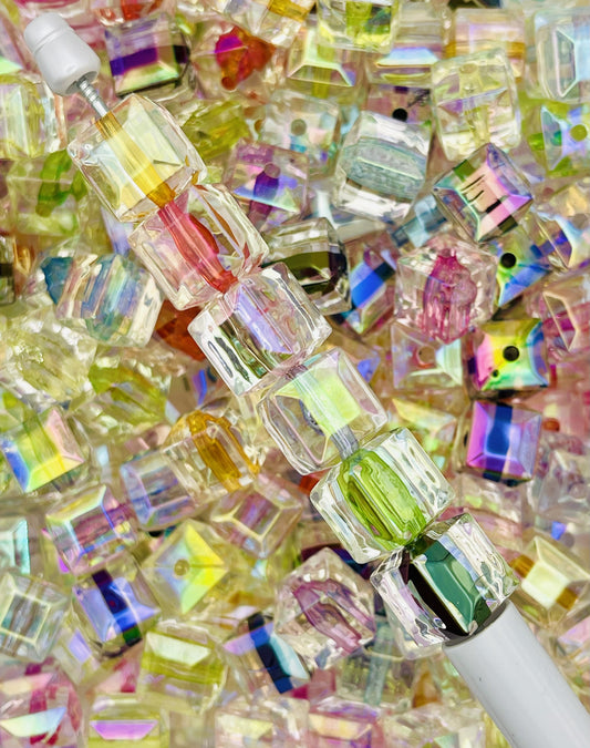 Double Wall Square Beads