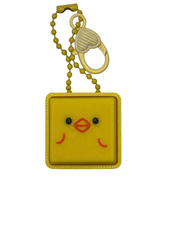 3D Printed Animal Clicker Keychain | Cute Sensory Fidget Toy | Pocket Clicker Stress Relief