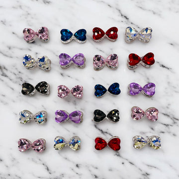 Crystal Bow Beads – Sparkling Elegance for Jewelry & Beadable Pens