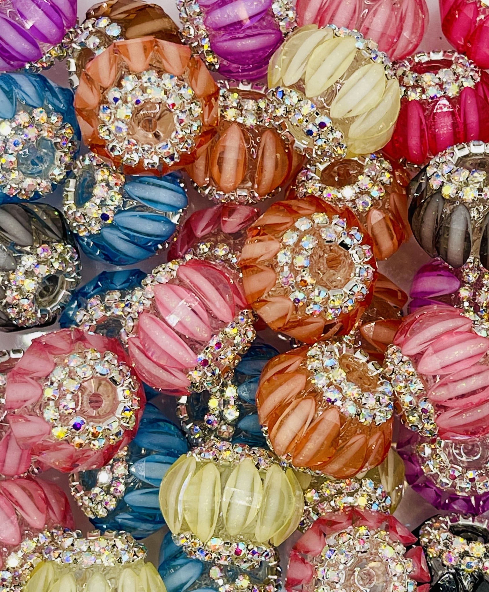 Diamond Rhinestone Beads