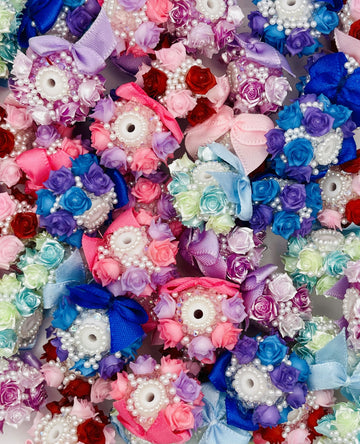 Fancy Rose & Bow Beads