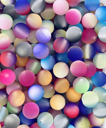 Frosted Ombré Beads