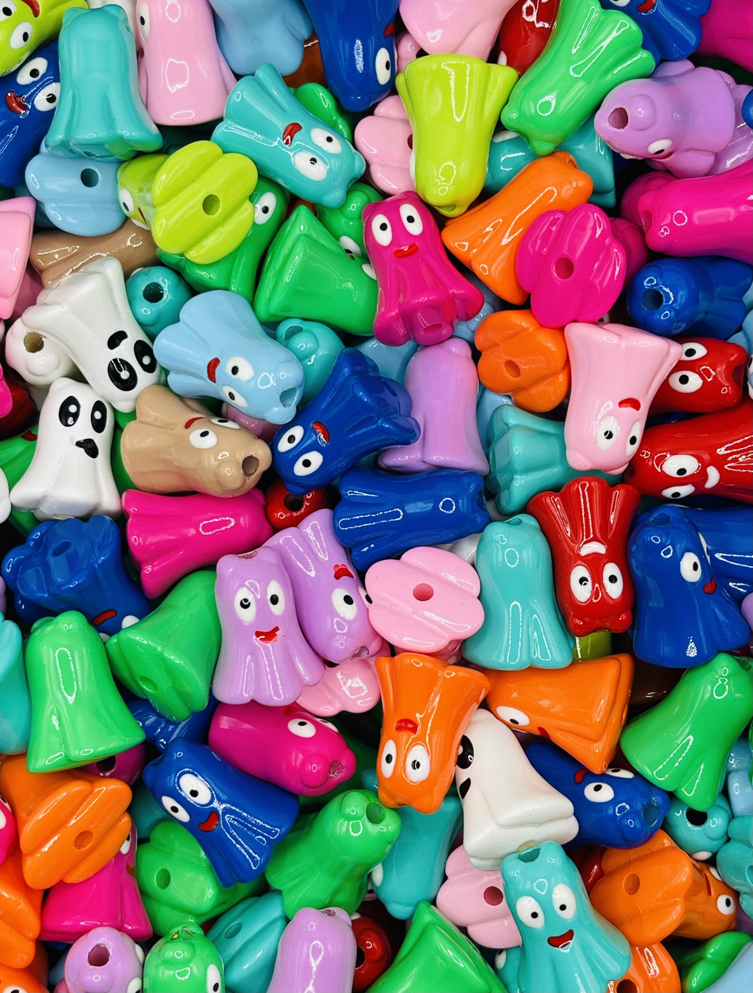 Colorful Ghost Beads