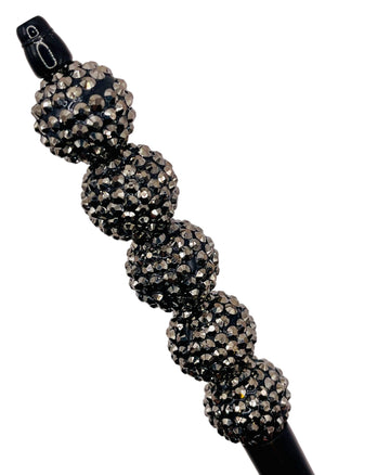 Gunmetal Rhinestone