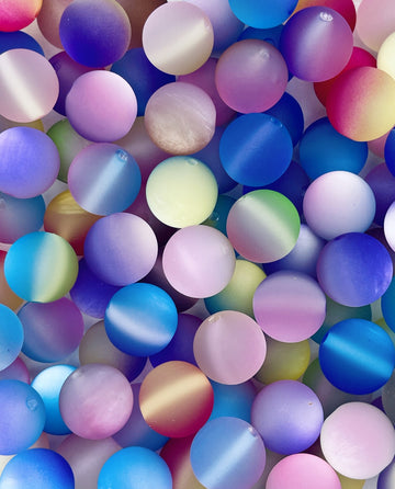 Half-Tone Frosted Beads