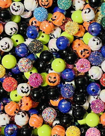 Halloween Bead Mix – Spooky & Sparkly DIY Craft Essentials