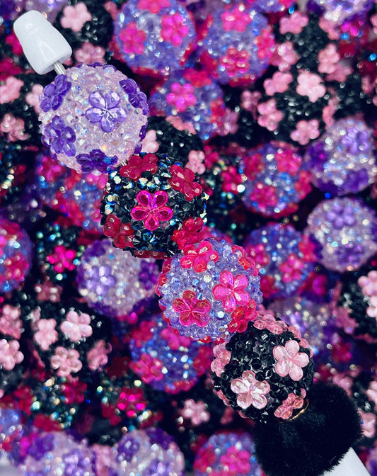 Sugar Sparkle Flower Beads