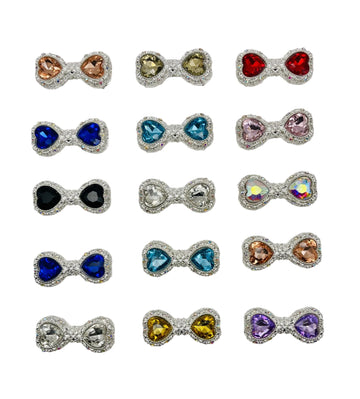 Large Rhinestone Bow