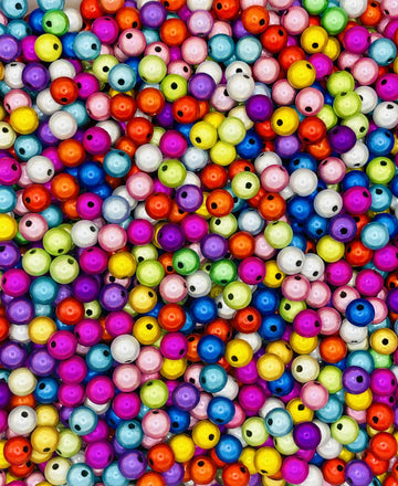 Vibrant Laser-Cut Beads – 8mm for Creative Designs