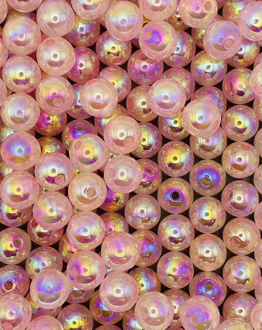 Pastel Glow in the Dark Beads – Create Your Own Mix | Iridescent Acrylic Beads for Pens & DIY Crafts