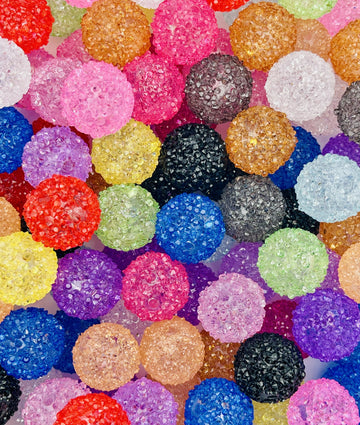 Color Pop: Dark Sugar Acrylic Beads