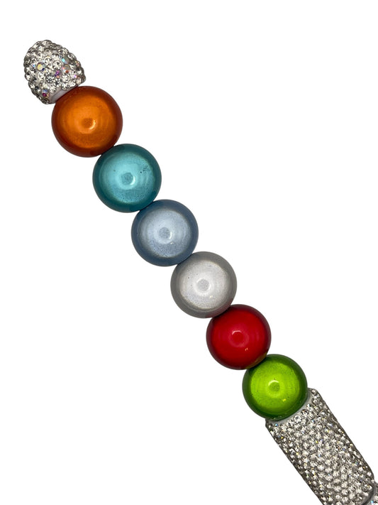 Reflective Color Shift Beads – Glossy Acrylic Beads for Beadable Pens