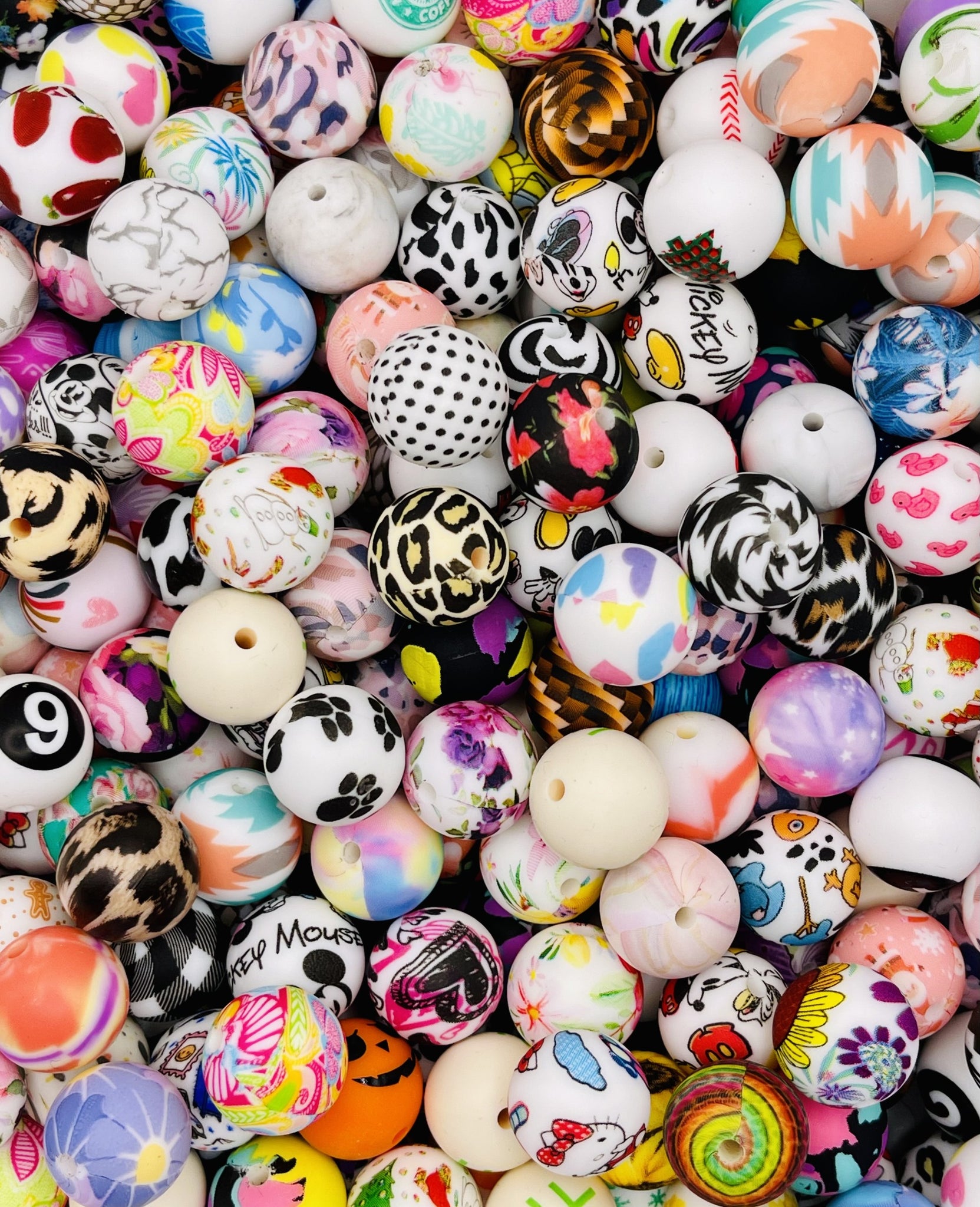 Mega Mix Printed Bead Collection