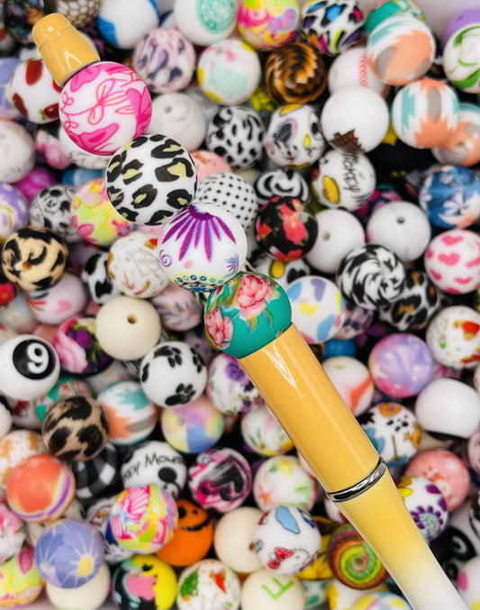 Mega Mix Printed Bead Collection