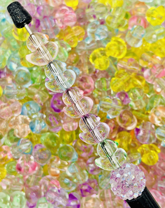 Miniature Transparent Duck Beads – Adorable Pastel Beads for Jewelry & Crafts