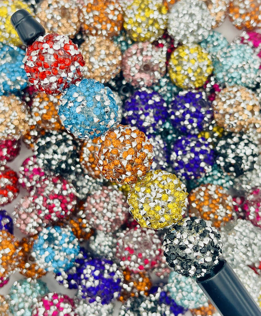 Multi-Color Rhinestone Beads