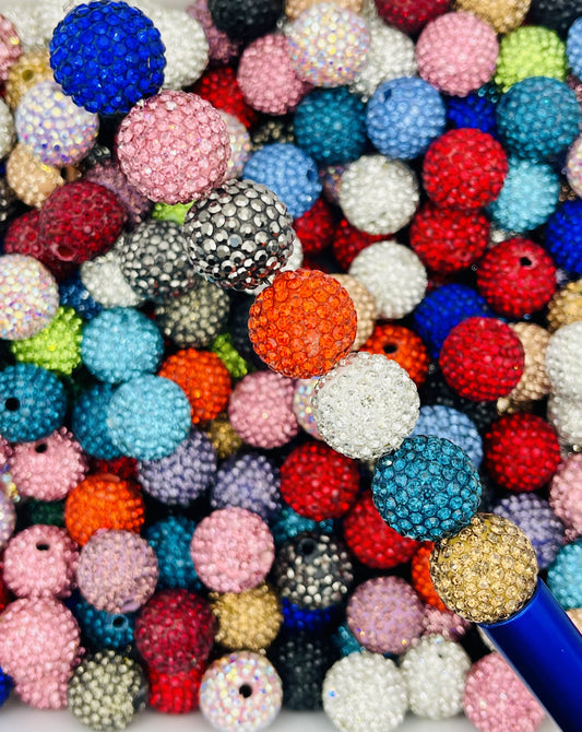 Multi-Color Clay  Rhinestone Beads – Sparkle & Shine for Every Creation