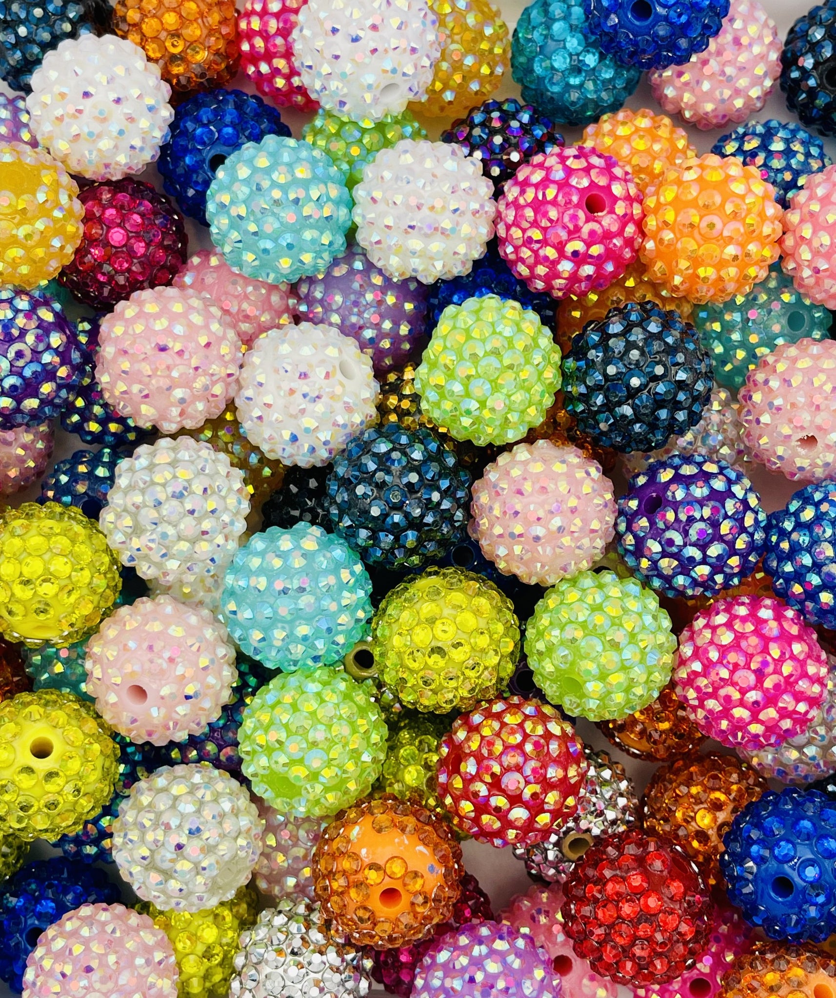 Chroma Multicolor Rhinestone Beads – Radiant Sparkle for Creative Projects