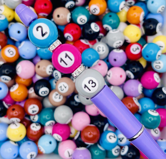 Numbered Bingo Beads Collection