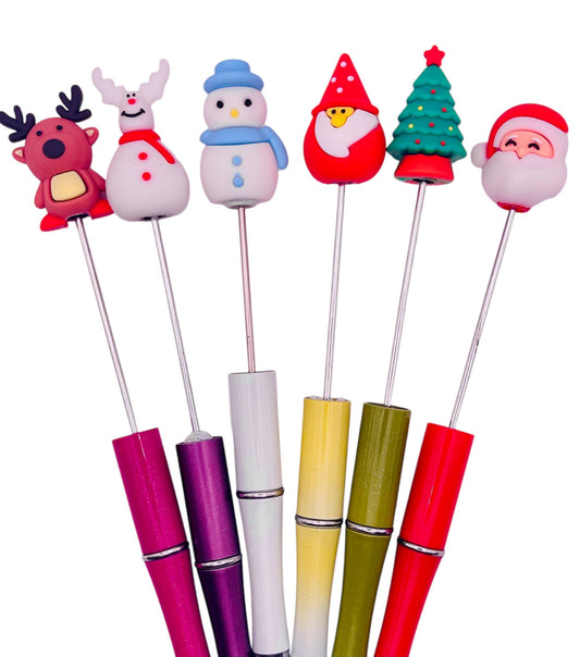 Holiday Cheer Pen Topper Set: Christmas Characters Collection