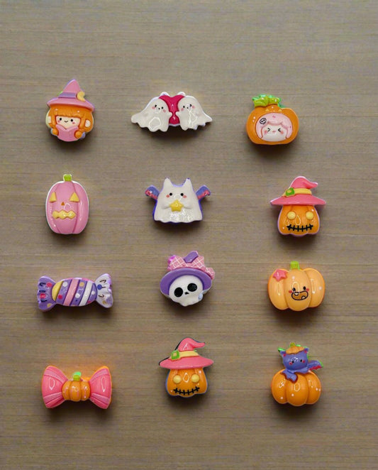 Pink Halloween Charms