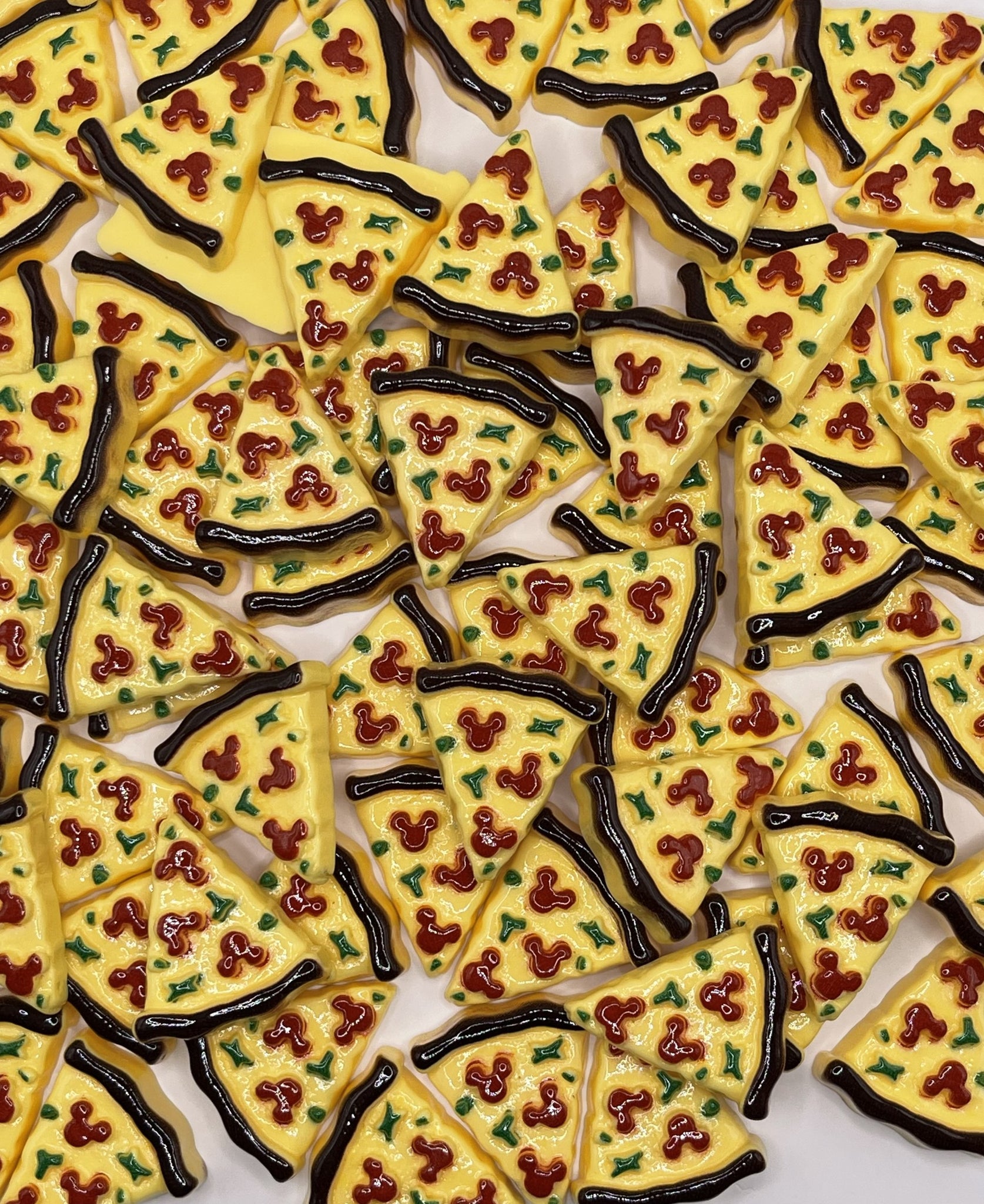 Delicious Pizza Flatback Resin Charms