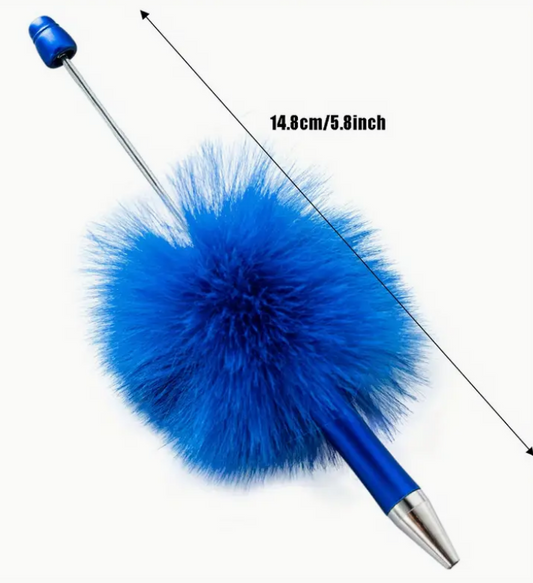 Pom Pom Beadable Pens - Fun and Fluffy DIY Custom Pens