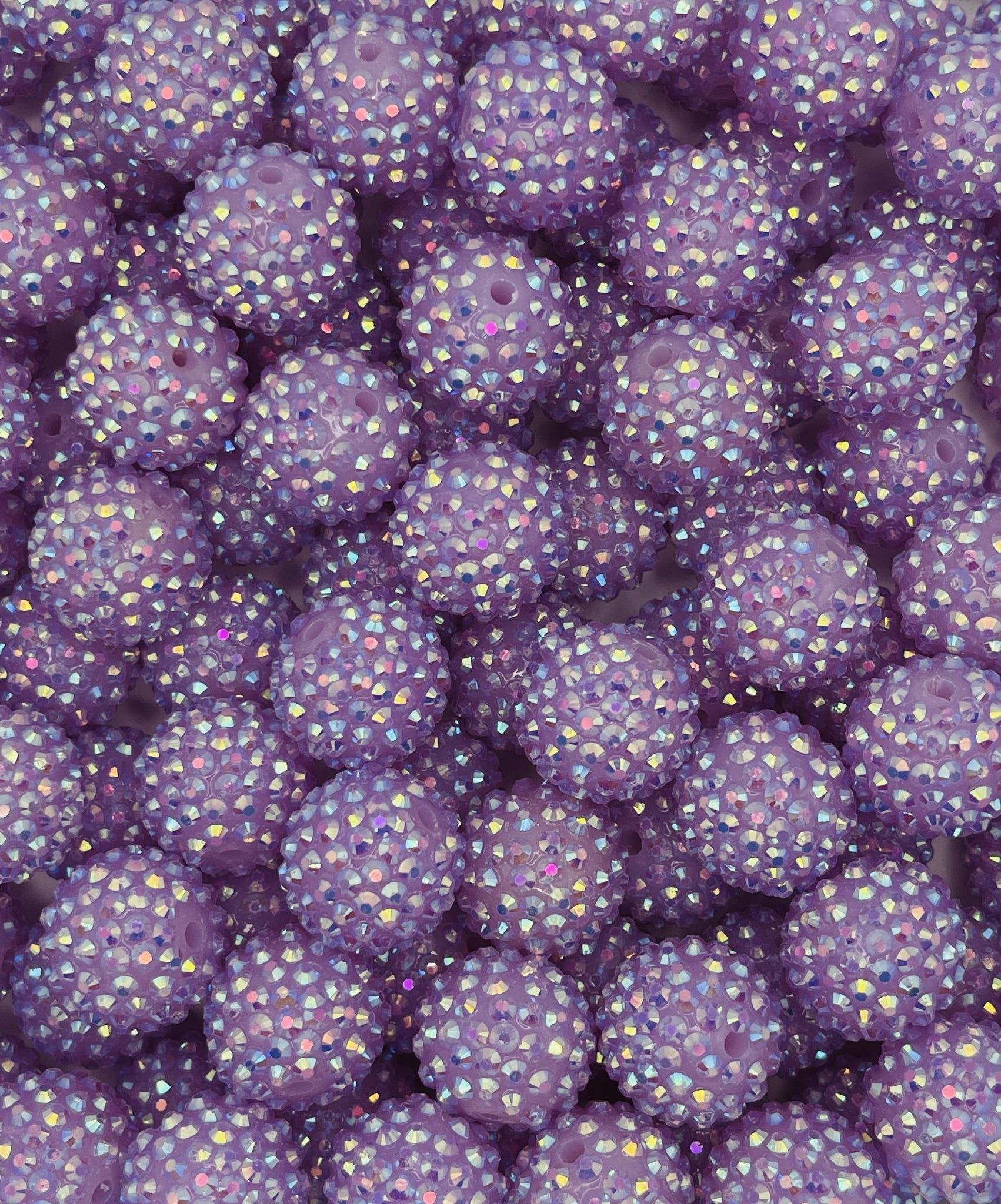 Lavender Glitz Rhinestone