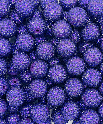 Purple Rhinestone Rounds | Bold Bling for Jewelry, Pens & Accessories!