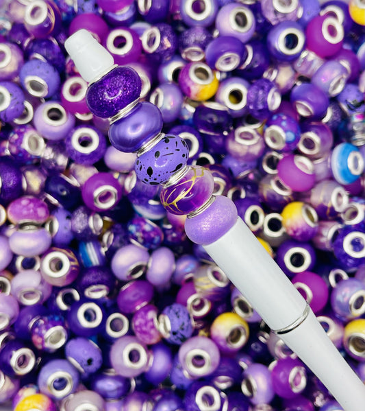 Purple Spacer Beads