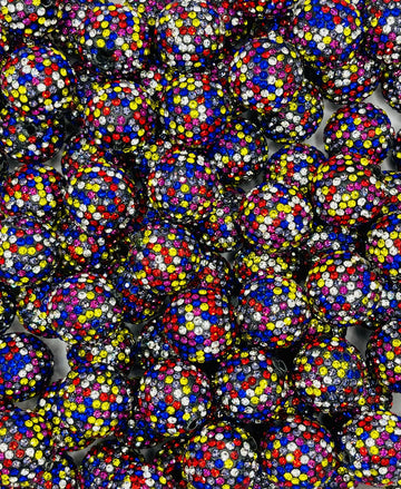 Multicolor Rhinestone Beads