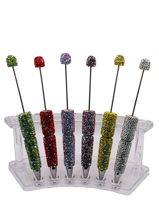 Sparkling Rhinestone Beadable Pens - Glamorous DIY Custom Pens.