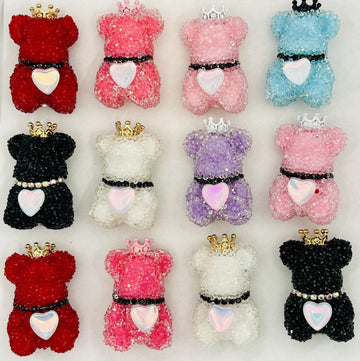 Rhinstone Crown Bear
